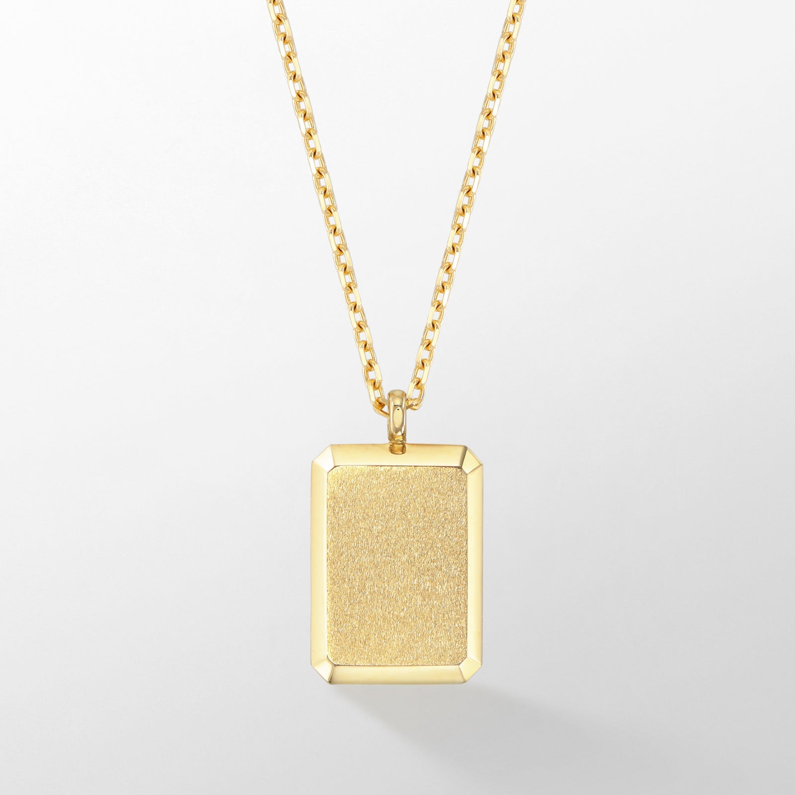 K14 ダイヤ ペンダントネックレス mado-pendant1 K18 Yellow Gold